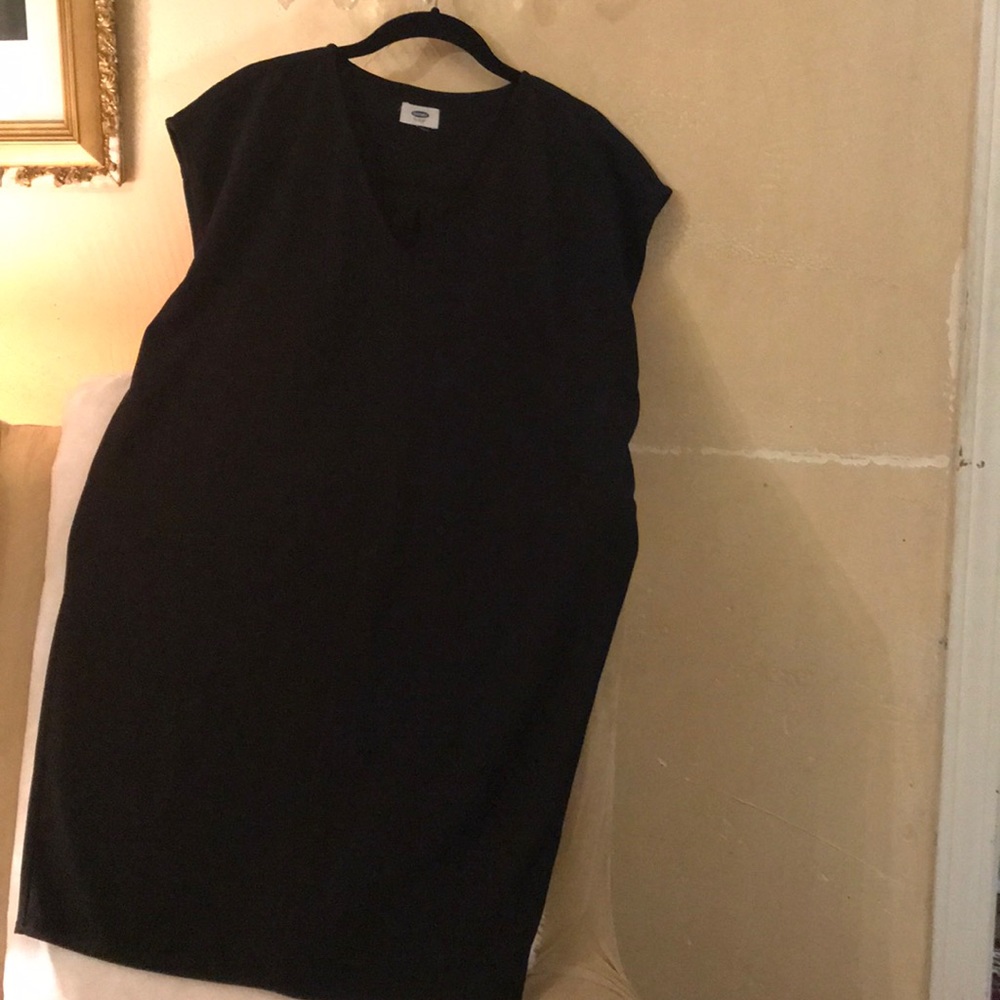 Old Navy Black Dress V-Neck